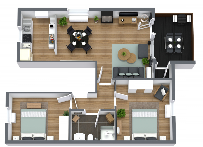 RoomSketcher 3D Floor Plan_kleiner_quer